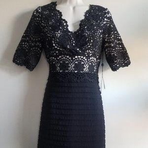 Addriana Papell black dress Sz. 4M